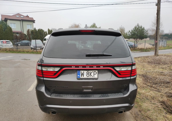 Dodge Durango cena 129900 przebieg: 112000, rok produkcji 2018 z Modliborzyce małe 191